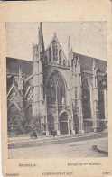 BRUXELLES EGLISE SAINTE GUDULE LE PORTAIL - Brüssel (Stadt)