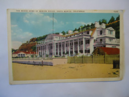UNITED STATES    POSTCARDS  SANTA MONICA 1938 - Other & Unclassified