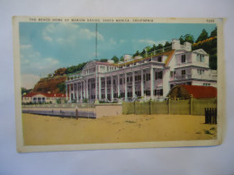 UNITED STATES    POSTCARDS  SANTA MONICA 1938 - Sonstige & Ohne Zuordnung