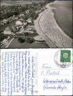 Ansichtskarte Travemünde-Lübeck Luftbild Hotel 1959 - Sonstige & Ohne Zuordnung
