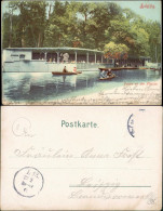Ansichtskarte Leipzig Pleisse - Ruderstation Restauration 1903 - Leipzig