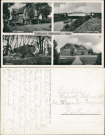 Ansichtskarte Albersdorf (Holstein) Cafe, Volksschule, Opferstein 1964 - Autres & Non Classés