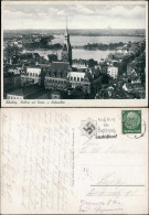 Ansichtskarte Hamburg Rathaus, Außenalster Stadt 1928 - Autres & Non Classés