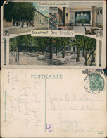 Ansichtskarte Wischstauden-Groitzsch 3 Bild: Gasthof Drei Linden 1911 - Other & Unclassified