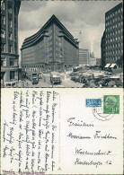 Ansichtskarte Hamburg Chilehaus, Straße - LKW 1955 - Autres & Non Classés