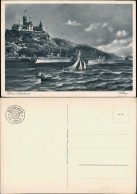 Ansichtskarte Blankenese-Hamburg Süllberg Marine Künstlerkarte 1926 - Blankenese