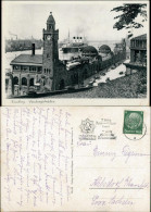 Ansichtskarte St. Pauli-Hamburg Landungsbrücken Straße Dampfer 1938 - Autres & Non Classés