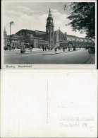 Ansichtskarte Hamburg Hauptbahnhof, Litfasssäule - Haltestelle 1939 - Autres & Non Classés