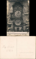 Postcard Prag Praha Altes Gebäude Uhr Portal Eingang Orloj 1926 - Czech Republic