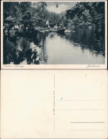 Postcard Misdroy Międzyzdroje Jordansee - Ruderboot 1928 - Pommern
