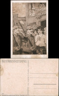 Künstlerkarte Plantikow Soldaten Marschieren Durch Die Stadt 1922 - Guerre 1914-18