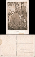 Ansichtskarte  Soldat Und Frau Künstlerkarte Plantikow Militaria 1922 - Guerre 1914-18