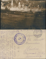 Foto  Gefechte WK1 Gel Feldpost Bayer. Res. 1917 Privatfoto - Guerre 1914-18