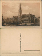 Ansichtskarte Hamburg Rathaus Und Vorplatz 1922 - Autres & Non Classés