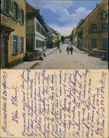 Germersheim Hauptstrasse Mit Personen, Geschäft, Wohnhäuser 1919 - Germersheim
