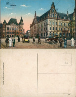 Ansichtskarte Bremen Personen Mit Alten Autos A.d. Domshaide 1910 - Bremen