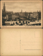 Ansichtskarte Hamburg Alsterarkaden - Blick über Die Stadt 1928 - Autres & Non Classés