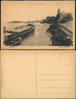 Krefeld Crefeld Rheinhafen Frachtschiff Rhein Partie Am Hafen 1920 - Krefeld
