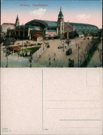 Ansichtskarte Hamburg Kiosk Hauptbahnhof 1914 - Autres & Non Classés