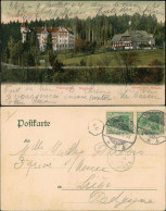 Ansichtskarte Villingen-Villingen-Schwenningen Partie Am Waldhotel Hotel 1904 - Villingen - Schwenningen