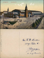 Ansichtskarte Hamburg Hauptbahnhof, Straße 1911 - Autres & Non Classés