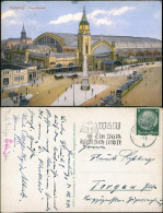 Ansichtskarte Hamburg Hauptbahnhof, Vorgebäude Künstlerkarte 1928 - Other & Unclassified