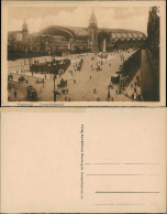 Ansichtskarte Hamburg Hauptbahnhof - Belebt 1927 - Autres & Non Classés
