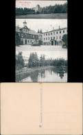 Ansichtskarte Bad Reiboldsgrün (Vogtland) 3 Bild: Restaurant Und Platz 1912 - Other & Unclassified