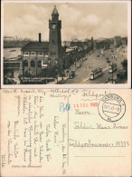 Ansichtskarte St. Pauli-Hamburg Landungsbrücken, Elbunnel Gel. Feldpost 1942 - Autres & Non Classés