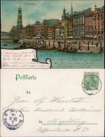 Ansichtskarte Hamburg Dovenfleet - Künstlerkarte 1904 - Other & Unclassified
