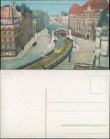 Ansichtskarte Hamburg Rödingsmarkt, Straße, Hochbahn 1916 - Andere & Zonder Classificatie