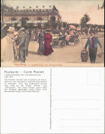 Ansichtskarte Hamburg Jungfernstieg Mit Alsterpavillon 1901 - Autres & Non Classés
