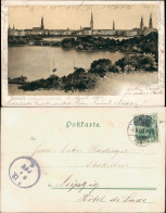 Ansichtskarte Hamburg Lombardsbrücke 1903 - Other & Unclassified