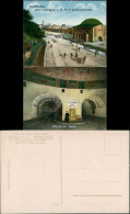Ansichtskarte St. Pauli-Hamburg Landungsbrücken: 2 Bild 1920 - Sonstige & Ohne Zuordnung