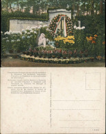 Ansichtskarte Griesheim Französisches Denkmal Ehrenfriedhof B. Darmstadt 1923 - Autres & Non Classés