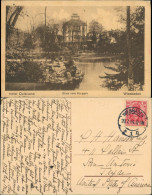 Ansichtskarte Wiesbaden Hotel Quisisana Blick Vom Kurpark 1914 - Wiesbaden