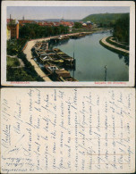 Ansichtskarte Saarbrücken Saarpartie, Schlepper Winterberg 1920 - Saarbrücken