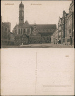 Ansichtskarte Augsburg Ulrichskirche - Markt 1922 - Augsburg