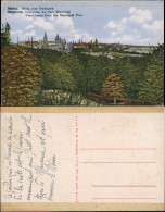 Ansichtskarte Mainz Blick Vom Park Auf Die Stadt 1919 - Mainz