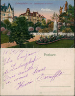 Ansichtskarte Ludwigshafen Jubiläumsplatz - Anlagen 1919 - Ludwigshafen