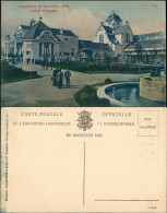 Brüssel Bruxelles Exposition 1910 Straße Deutscher Pavillon 1910 - Sonstige & Ohne Zuordnung