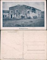 Ansichtskarte  Photo World War I. Foto Einer Einschlagenden Granate 1916 - Guerre 1914-18