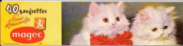 Chromos Image - Gaufrettes Magec BESANCON - Chat - Chaton - Format Panoramique - Other & Unclassified