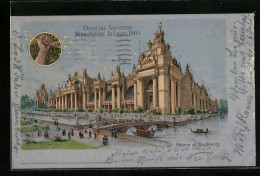 Künstler-AK St. Louis, World's Fair 1904, Palace Of Electricity  - Exhibitions
