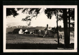 AK Sulzberg, Ortsansicht Mit Vorarlberg  - Autres & Non Classés