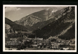 AK Hirschwang, Ortsansicht Mit Schneeberg  - Andere & Zonder Classificatie