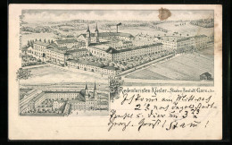 Künstler-AK Gars A. Inn, Redemtoristen-Kloster U. Studien-Anstalt  - Other & Unclassified