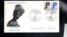 SENEGAL FDC 1972 ELEGANCE SENEGALAISE - Senegal (1960-...)