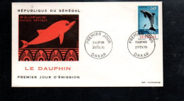 SENEGAL FDC 1970 LE DAUPHIN - Sénégal (1960-...)