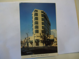 UNITED STATES    POSTCARDS  HOTEL WITH PAIR STAMPS - Other & Unclassified